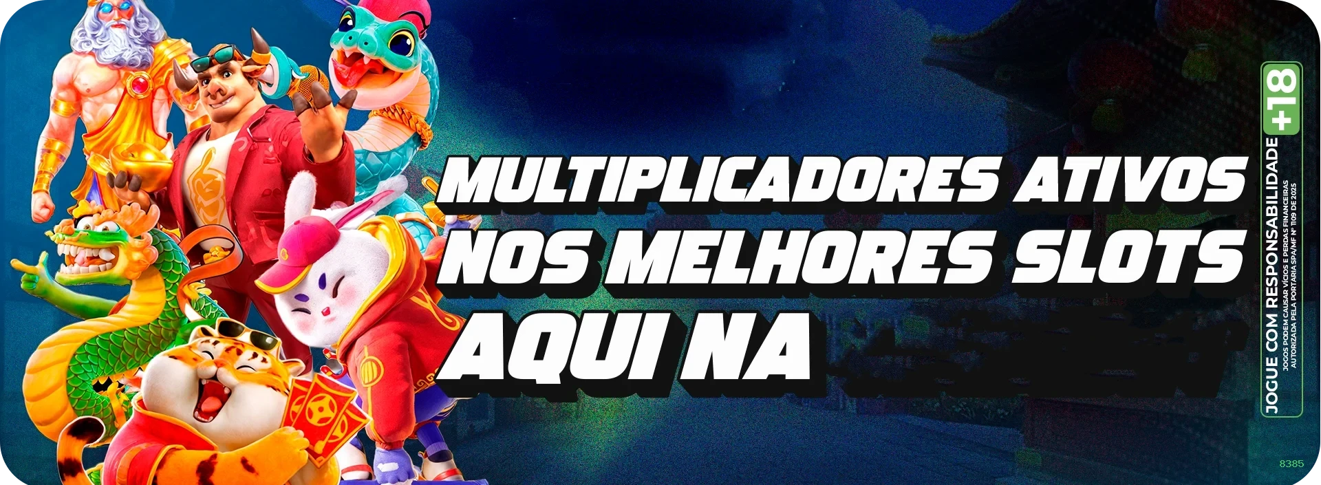 Promoções e bônus exclusivos da 8385